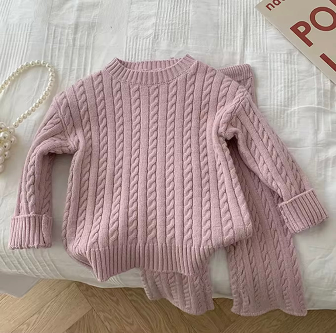 Knitted lounge set