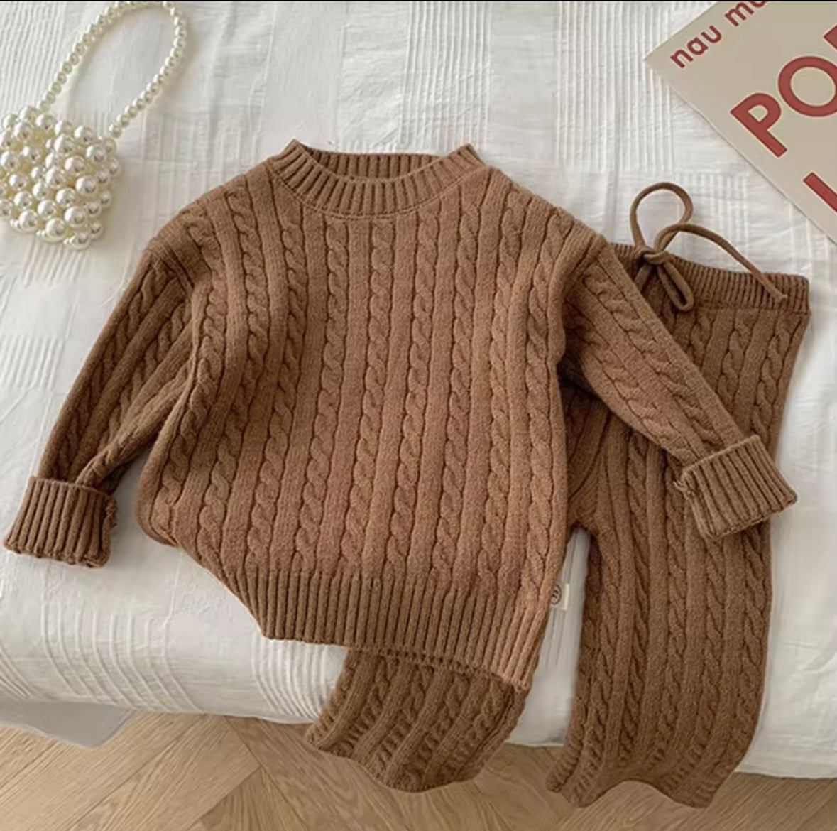 Knitted lounge set