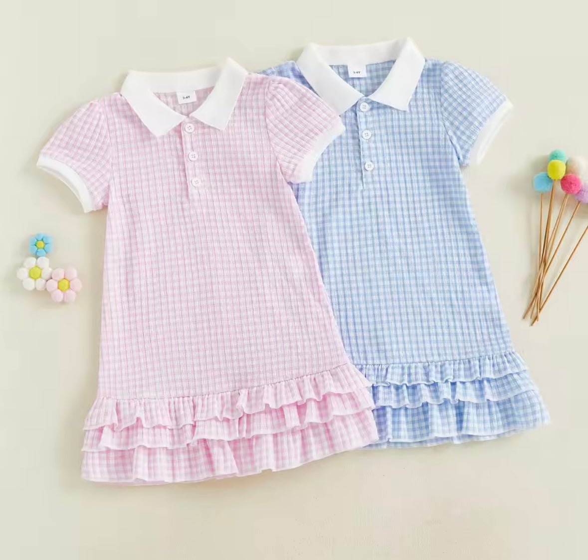 Frill Hem Tennis dress