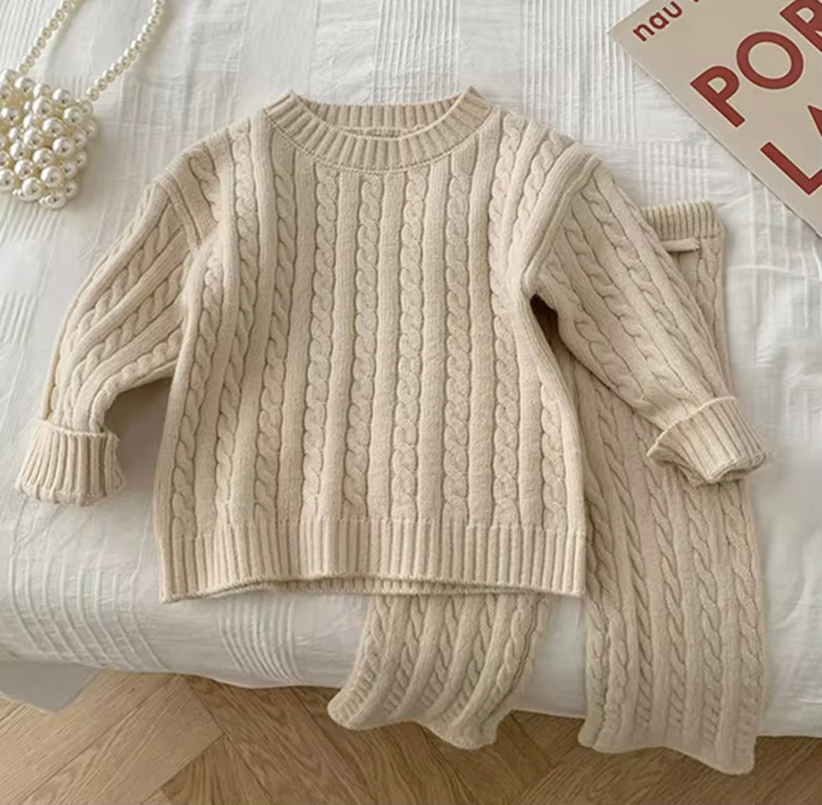 Knitted lounge set