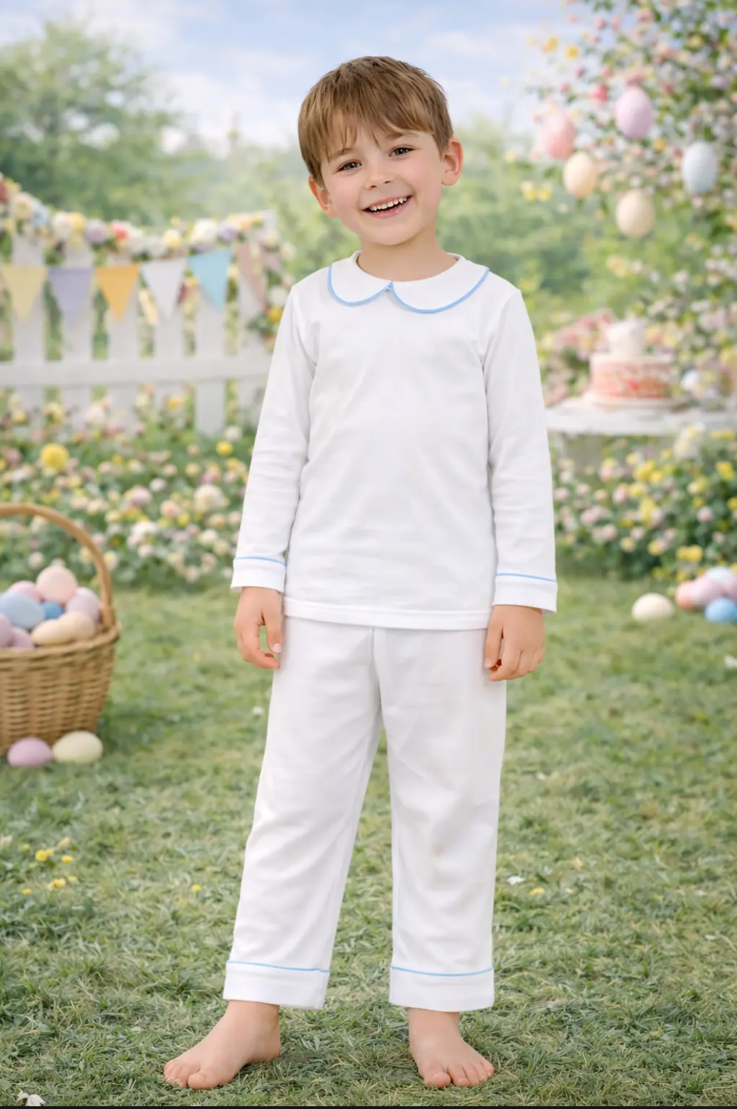 Boys Collar Pj's